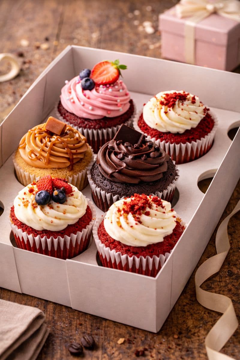 Assorted Gourmet Cupcakes
