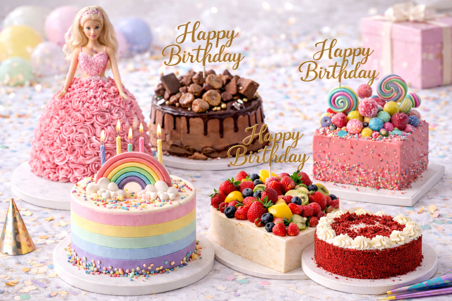 Birthday Celebration Cakes